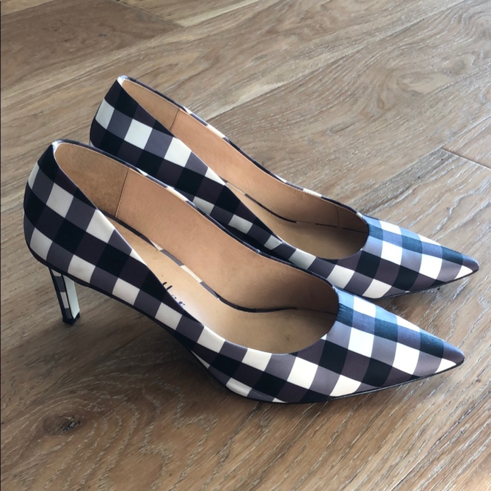 🎉🎉 SALE!! Bettye Muller Anthropologie Checker Heels